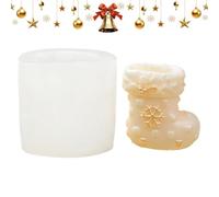 Christmas Stocking Resin Mold - Flexible Handmade Reusable 3D Decorations | Silicone Candy Chocolate Molds for Biscuits Aromatherapy Candle Wax Holiday Party Offices Home Room