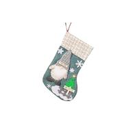 Christmas Stocking Snowman Moose Bear Gift Bags Festive Atmosphere Props Home Christmas Trees Decorations(Color 2)