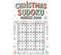 Christmas Stocking Stuffer for Men and Women: Compact Christmas Sudoku Puzzle Book for Gifting - Hours of Festive Sudoku Fun and Relaxation