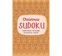 Christmas Stocking Stuffers Sudoku Fun Gift - 130 puzzles from very easy to hard level with solution and 24 Bonus Puzzles, 6x9 inch, Holiday gift for adults and teens