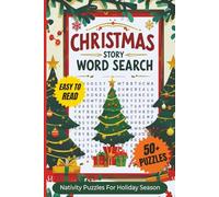 Christmas Story Word Search Puzzle Book: Word Searches with Clear and Easy to Read Words about Mary, Joseph, Shepherds, Wise Men, and More | 6 x 9 ... for Vacations, Holidays, and Relaxing Time