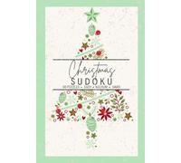Christmas Sudoku Book: One Puzzle per Page, Easy, Medium, and Hard - Festive Brain Fun - Midnight Mint Edition
