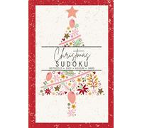 Christmas Sudoku Book: One Puzzle per Page, Easy, Medium, and Hard - Festive Brain Fun - Winter Sunset Edition
