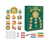 Christmas Sunlight Catcher - Gel Paint Kit Quick Drying Educational Toy