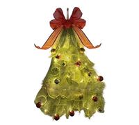 Christmas Swag - Christmas Pines Ornament With Bow, Christmass Door Swag | Led String Pine Garland For Mantel Porch Centerpiece Farmhouse Indoor Outdoor Door Kitchen Window Fireplace