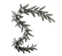 Christmas Table Centerpiece Decor - 6 Ft Artificial Cedar Garland