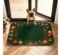 Christmas Tapis 60x90cm, Easter Egg Tapis for Bedroom | Small Washable Non-Slip Moquette for Living Room Entryway Hallway Home Decor Mat