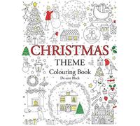 Christmas Theme Colouring Book