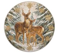 Christmas-Themed Decorative Painting, Three Deer | pour Adultes || 1000pcs (67.5x67.5cm) Puzzles Jeux ÉduChatifs Puzzles De Décoration Intérieure