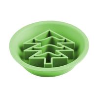 Christmas Themed Dog Slow Feeder Bowl | Double-sided Cartoon Pet Food Bowl | Dessin animé Dog Slow Feeder | Slow Feeding Bowl for Dogs With Christmas Design Dog Food Bowl for Dry and Wet Food