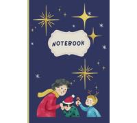 Christmas-themed notebook: This Christmas-themed notebook with 100 lined pages is good for capturing holiday memories, making lists, or planning festive activities.