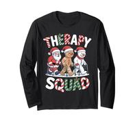 Christmas Therapy SLP OT PT Therapy Santa Snowman Ginger Manche Longue