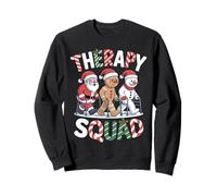 Christmas Therapy SLP OT PT Therapy Santa Snowman Ginger Sweatshirt