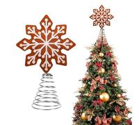Christmas Topper Star, Home Seasonal Decor, Festival Christmas Ornaments for Backyard, Festival Felt Tree Topper Decor, School Apartment Living Room Garden Hotel Balcony