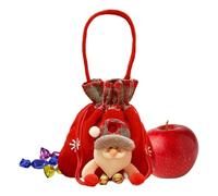 Christmas Treat Bags - 35x7cm Treat Bag for Stocking Stuffers, Party Favors with Snack and Candy Holding Function, Holiday Present Bags for Celebrations, Decorative Seasonal Packaging