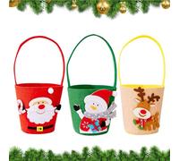 Christmas Treat Bags - Biscuits Presents Pouches, Holiday Snack Wrappers, Decorative Candy Bags for Kids Party, Bakery Packaging for Chocolate Biscuits and Winter Celebrations, 10.63x5.12 Inches