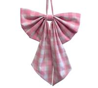 Christmas Tree Bows - Tree Ornament for Holiday Decor | Fabric Ribbon with Structured Loops, Decorative Flair for Party Wall Window Wedding Activities Or Indoor Seasonal Styling