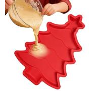 Christmas Tree Cake Pan - Baking Mold For Holiday Parties | Heat Resistant Food Grade Party Favor | Easy Release Non Stick Food Grade For Candy Gummy Chocolates Jelly Soap Cookie Dessert