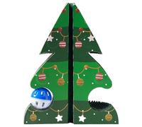 Christmas Tree Cat Scratcher Pliable 8in Cat Scratching Board avec Bell Ball Portable Cat Scratching Post pour se détendre, Jouer, Cadeaux de Noël pour Les Chats Cat Scratch Post