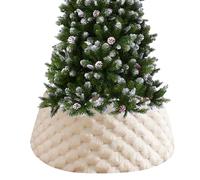 Christmas Tree Collar - Christmas Tree Base Cover, Chriistmass Trees Skirt, Chriistmas Trees Stand Cover | Soft Reusable Festive Ring for Friend Adult Kids Party Holiday Home Indoor Outdoor