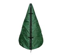 Christmas Tree Covers for Upright Storage Waterproof Cover with Support Rod | Holiday Artificial Tree Bag For Shelf Basement Garage Decorations Parties Festivals Oxford Support