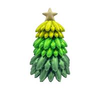 Christmas Tree Fo Balloon - 98 x 54 cm Christmas Tree Shape Aluminium Film Balloon Decor | Standing Christmas Tree Balloon | Reusable Seasonal Balloon Decor Winter Scene Props For Balcony, Garden