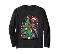 Christmas Tree German Shorthaired Pointer Sunglasses Dog GSP Manche Longue
