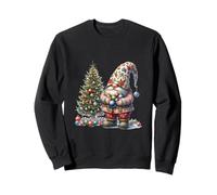 Christmas Tree GNOME Graphic for Women and Happy Holidays Sweatshirt