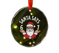 Christmas Tree Ornaments - Solution de décoration festive polyvalente - Décoration d'intérieur pour le Père Noël - Décoration d'intérieur - Décoration d'intérieur - Pour extérieur, chambre, porche