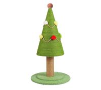 Christmas Tree Scratching Post - Portable Cartoon Cat Tree, Sisal Scratch Board, Décorative Aesthetic | Indoor Kitten Furniture For Home Entertainment Exercise Claw Protection Accessory