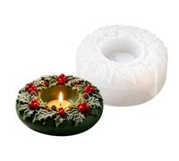 Christmas Tree Silicone Mold - Food-Grade Heat-Resistant Flexible | Christmas Cupcake Topper Winter Mold For Kitchen, Home, Chocolate Candy Cafe, DIY Craft, Resin Casting, Clay,