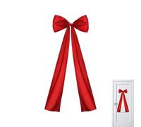 Christmas Tree Topper Bow, Holiday Decoration, Big Bow with Fixing Clips
