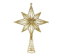 Christmas Tree Topper Star - Modern Decor | Réutilisable Modern Christmas Tree Star Topper for Holiday Decor, Perfect For Indoor And Outdoor Use, Nappe, Table, Shelf, Office, Farmhouse, Apartment