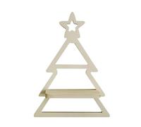 Christmas Tree Wall Shelves, Boho Floating Shelves, Christmas Wall Storage Rack, Wooden Wall Shelves Christmas Decoration for Wall Storage Rack and Wall Decor in Bedroom, Bathroom, and Living Room