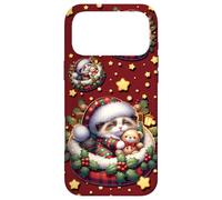 Christmas Vibes for Cat Lover with Mistletoe Winter Kitten Coque pour iPhone 17 Pro Max
