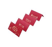 Christmas Wallet - Money Holder Christmas Envelopes, Slim Organizer 6-Slot Christmass Santa Deer Cash Money Envelopes For Friends Couples Family Daughter Son Girlfriend Boys Girls