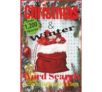Christmas & Winter Word Search Book: Word searches with easy-to-read print about Christmas (sacred & secular), Winter, & more ● 6 x 9 inches (15.24 cm ... gift for vacations, holidays, & any time.
