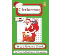 Christmas Word Search Book: 55 Fun and Festive Holiday Themed Puzzles for Kids, Adults, and Seniors to Celebrate the Season