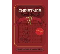 Christmas Word Search Book: Christmas-Themed Word Search Puzzle Book for Adults, Seniors, and Teens