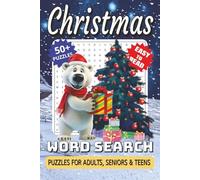 Christmas Word Search Book: Word Searches with Easy to Read Print, Christmas Themed, Carols, Presents, Garland, Angels and More | 6x9 inches, 112 ... Gift, Vacations, Holidays and Free Times