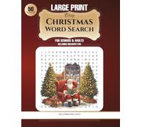 Christmas Word Search for Adults: Large Print Word Puzzles & Keep Your Mind Active with Festive Fun Holiday Activity Book With Word Searches and ... for Vacation, Winter Time, and Free Times