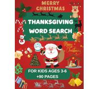 Christmas Word Search for Kids - Fun Holiday Puzzles to Celebrate the Season!: Easy, Medium & Hard Levels | Festive Brain Games with Santa, Reindeer, ... Christmas Gift for Boys and Girls Ages 3-6