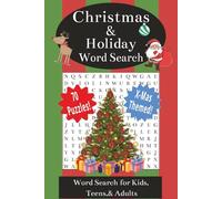 Christmas Word Search Puzzle Book: Cozy Christmas Word Search with Easy to read print about Xmas, Holidays, and more | 6x9 inches, 105 pages | 65+ Puzzles ... Gift for Vacations, Travel, Holidays