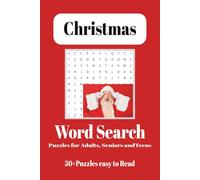 Christmas Word Search Puzzle Book: Easy to Read Print Word Puzzles for Holiday Relaxation and Stress Relief about Cozy Christmas Time and More | 6x9 ... Gift for Vacations, Holidays and Free Times