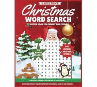 Christmas word search puzzle book for family and friends: A Winter Holiday Adventure for kids, teens, adults and seniors, Santa's best gift book with ... book with 1872 unique Christmas words