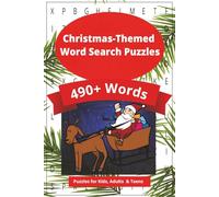 Christmas Word Search Puzzle Book: Over 50 Fun & Festive Holiday Word Search Puzzles for Adults, Teens, Kids & Seniors - [6 × 9 inches] | A Perfect Christmas, Stocking Stuffer & Winter Activity Book