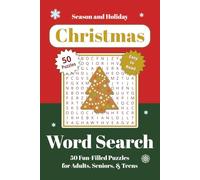 Christmas Word Search Puzzle Book: Relaxing Word Search Puzzles Celebrating Snowflakes, Festive Traditions, and Cozy Christmas Fun | 50 Easy-to-Read ... Puzzle Lovers, Seniors, and Holiday Spirit