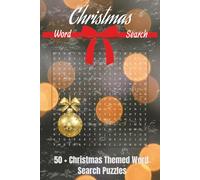 Christmas Word Search Puzzle Book: Stocking Stuffer Sized Word Search Book | 6x9 Inches, 110 Pages | Easy to Read Print | 50+... For Christmas, Holidays, or Relaxation
