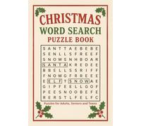 Christmas Word Search Puzzle Book: With Easy to Read Print | 6x9 inches, 112 pages | Gift for Vacations, Holidays, and Relaxing Times