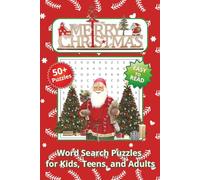 Christmas Word Search Puzzle Book: with Easy to Read Print about Christmas Joy, Holiday Memories, and Jolly Times | 6x9 inches, 110 Pages | 50+ Puzzles | Perfect Gift for Kids, Teens, and Adults